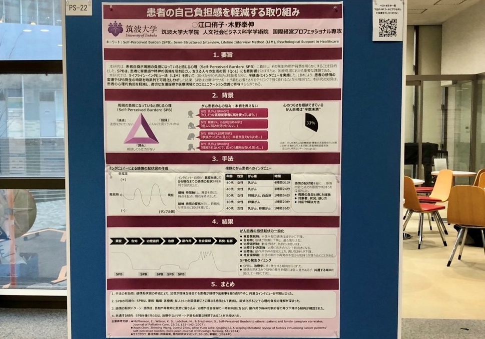 Graduate contribution 1) Conference Presentation Report