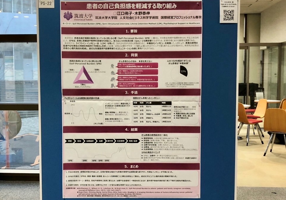 Graduate contribution 1) Conference Presentation Report